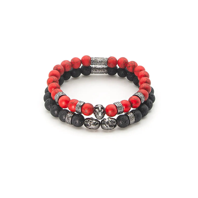 Fusion Gladiatrice - Bracelets "IRON BLOOD & TITAN"