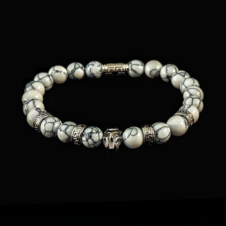 Bracelet "CAESAR" - Force et Sagesse du Gladiateur