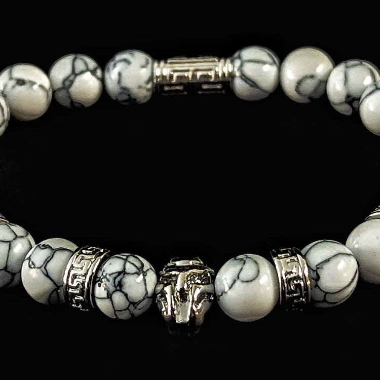 Bracelet "CAESAR" - Force et Sagesse du Gladiateur